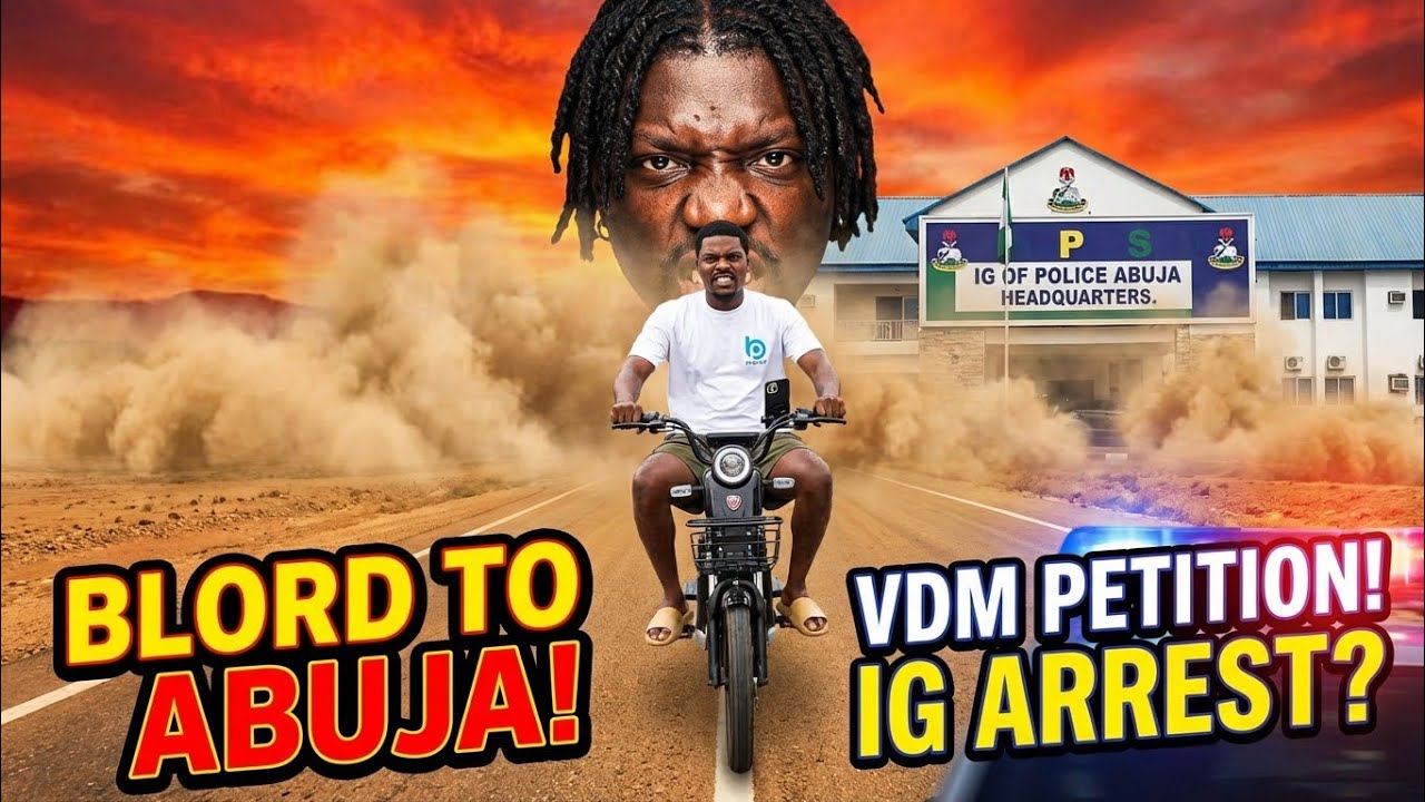 According to BLord he said that he is going to Abuja to answer VDM petition say via the IG of police