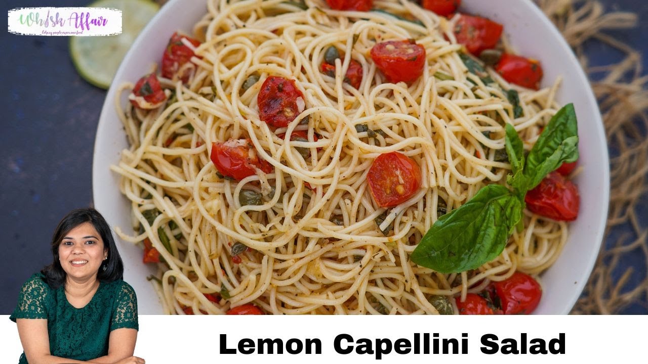 Lemon Capellini Salad Recipe