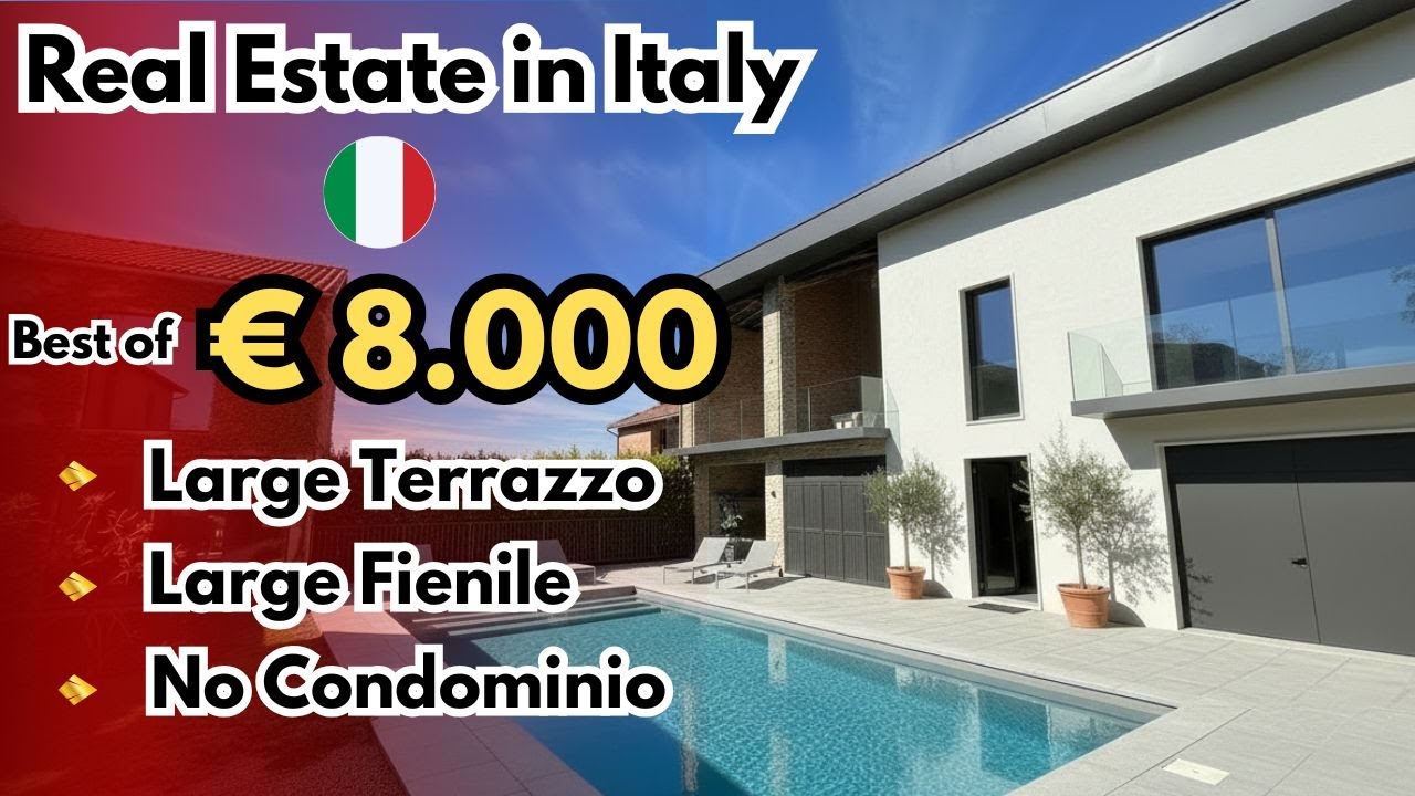 2 Best €8.000 RealEstate In Italy 2026 | Cheapest House Tour in Italy 2026