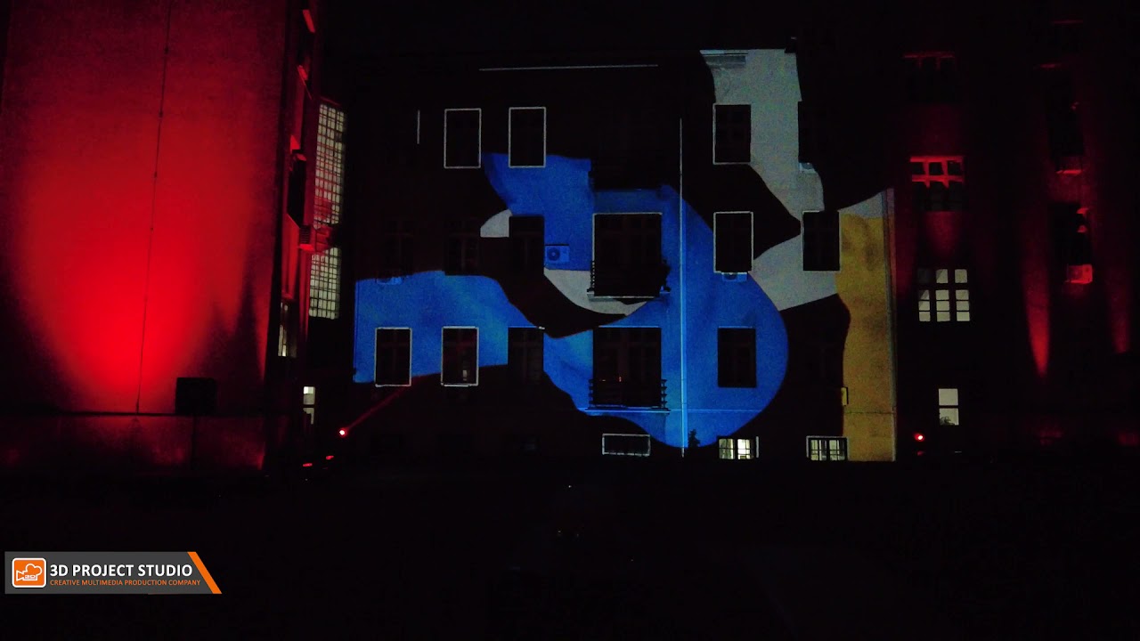3D Mapping  Ministerstvo za kultura,, 