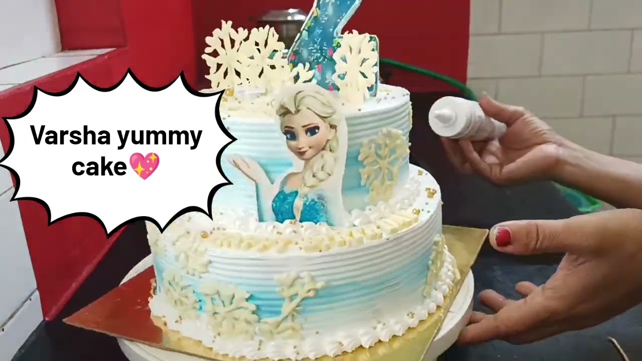 Elsa Snow cake ideas ☃️⛄