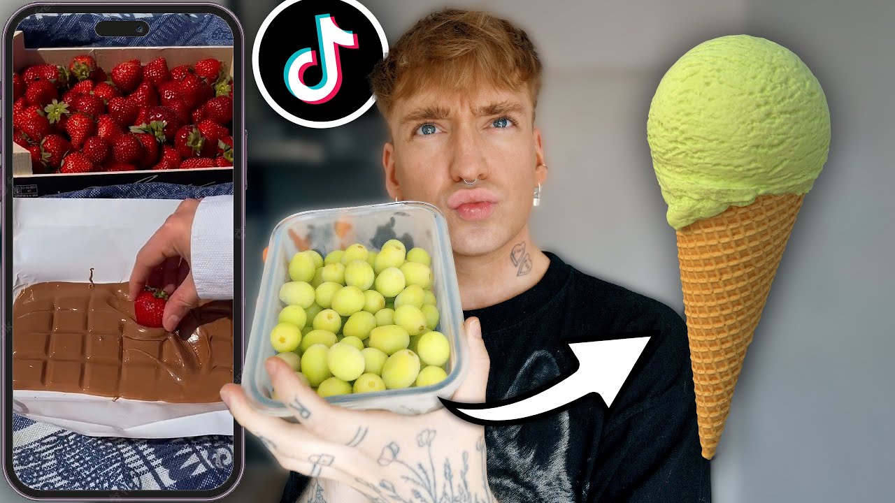 Ich teste aktuelle 2 Zutaten Rezepte von TikTok ☀️ 🍦 | Fabi Wndrlnd