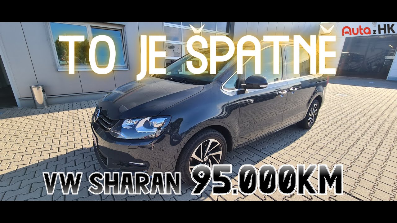 PROČ NEKUPOVAT AUTA NA DÁLKU❓| VW SHARAN s 95.000KM ve VW 🧐