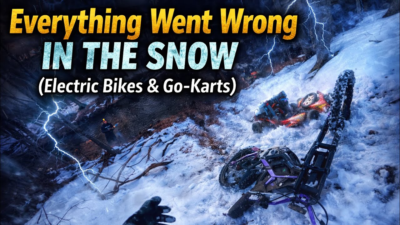 Эта поездка по снегу оказалась полным провалом…