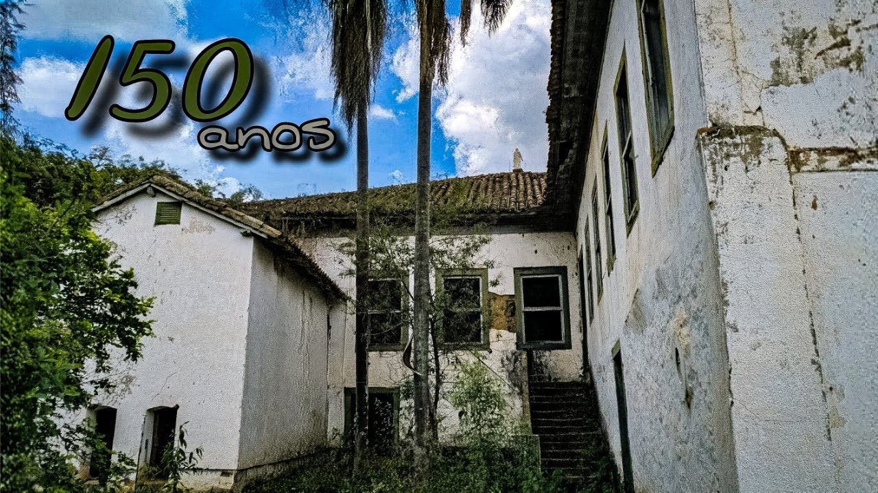 CASARÃO ABANDONADO COM MAIS DE 150 ANOS 