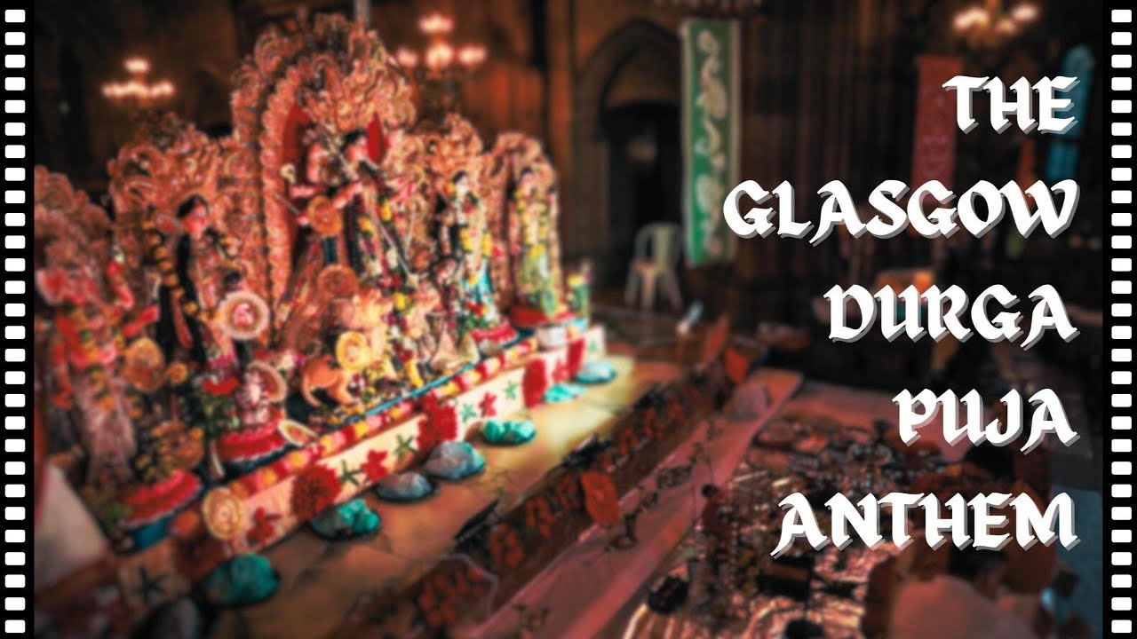 45th Glasgow Durgotsav 2025 | Official Anthem | SAN TV Coverage