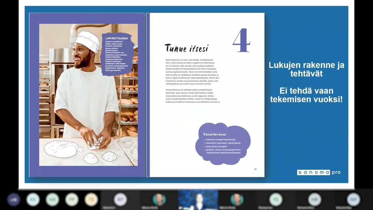 Esittelyss&auml; Omalle uralle -oppimateriaali