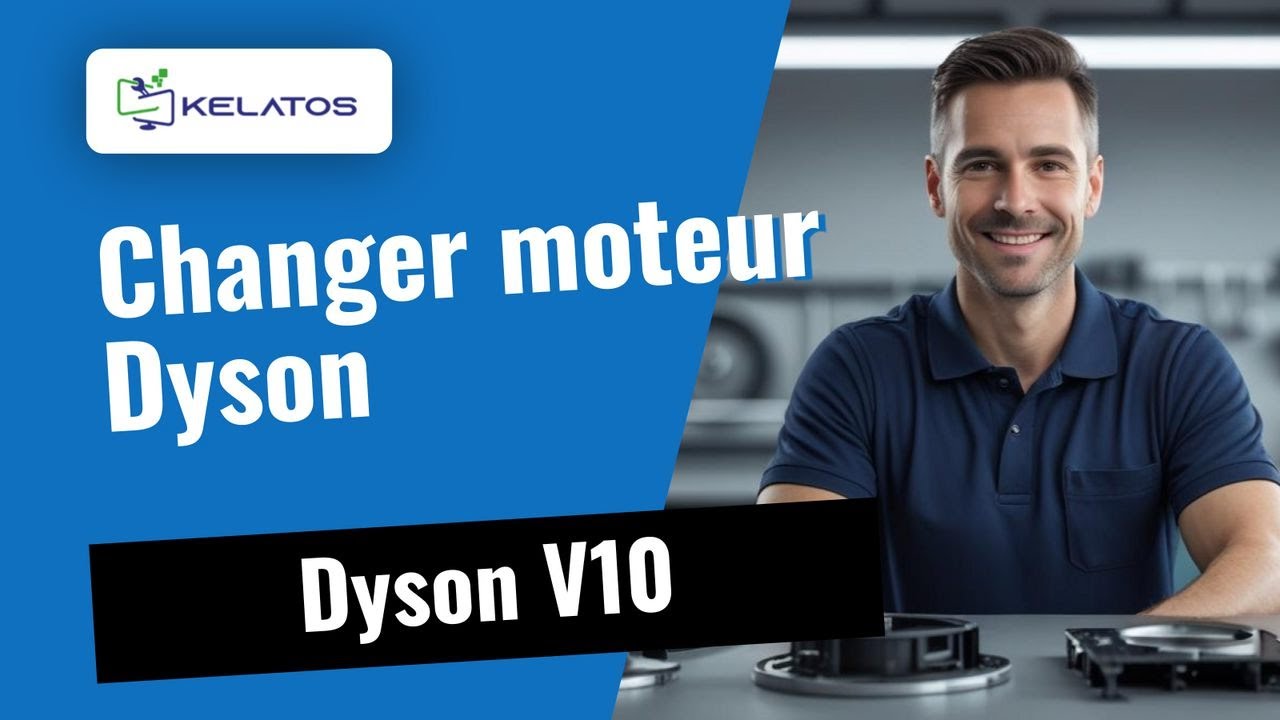 Votre Dyson V10 fait du bruit ? 🔊 Changement moteur