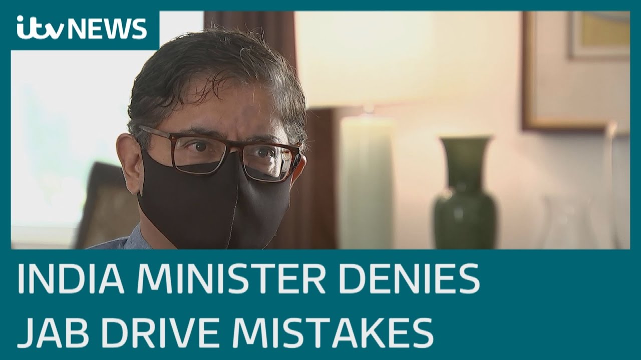 Leading Indian politician Jay Panda denies Covid vaccine drive failures | ITV News