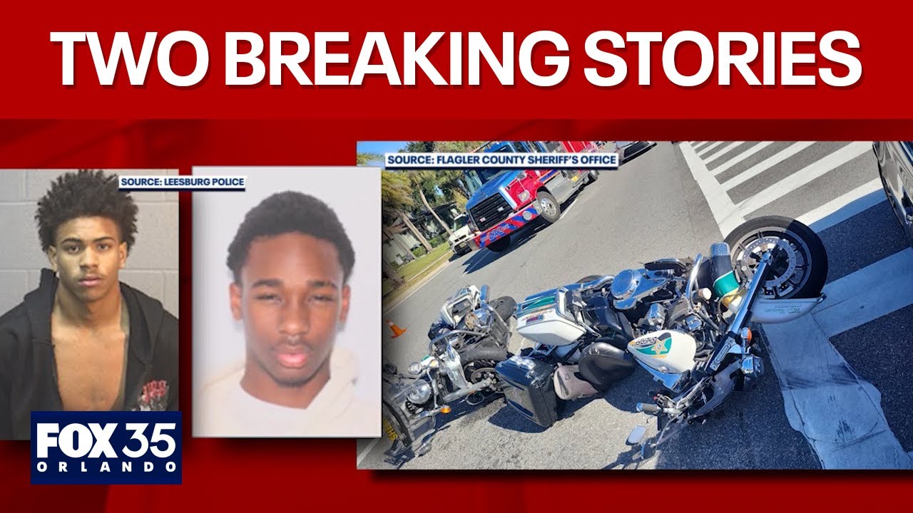 LIVE: Florida deputies rushed to hospital after crash | Manhunt for teen shooting suspects