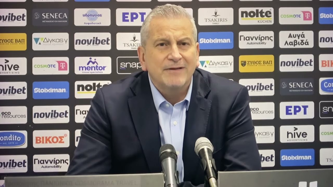 Ζούρος Πανιώνιος παραίτηση, συνέντευξη Τύπου Ηρακλής-Πανιώνιος 80-66:"Είχα διάθεση, κοιμάμαι 4 ώρες"