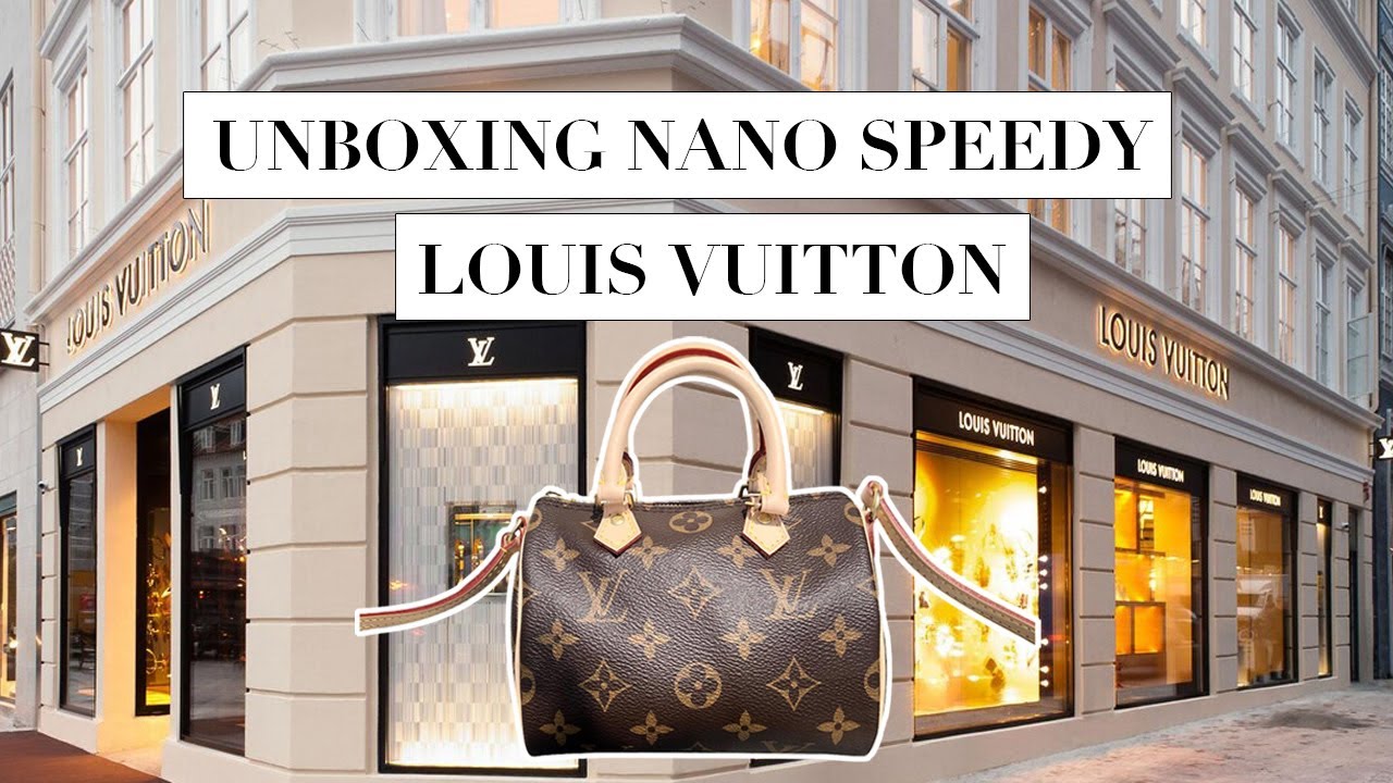 UNBOXING : LOUIS VUITTON NANO SPEEDY