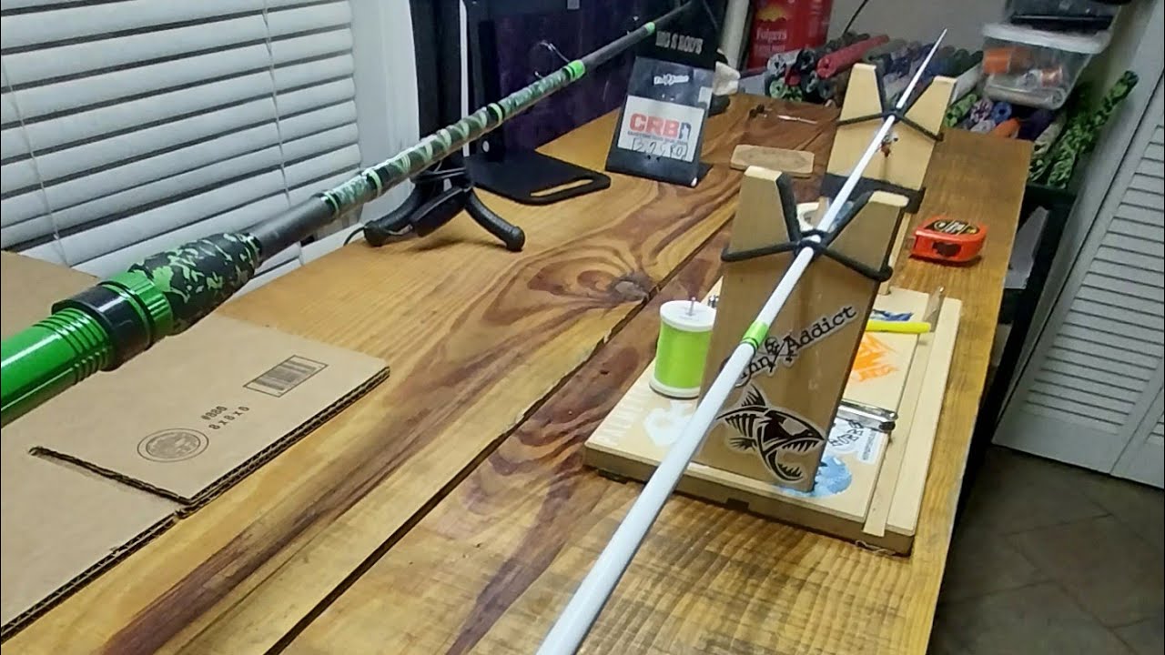 BigSrod's  is live building custom fishing rods