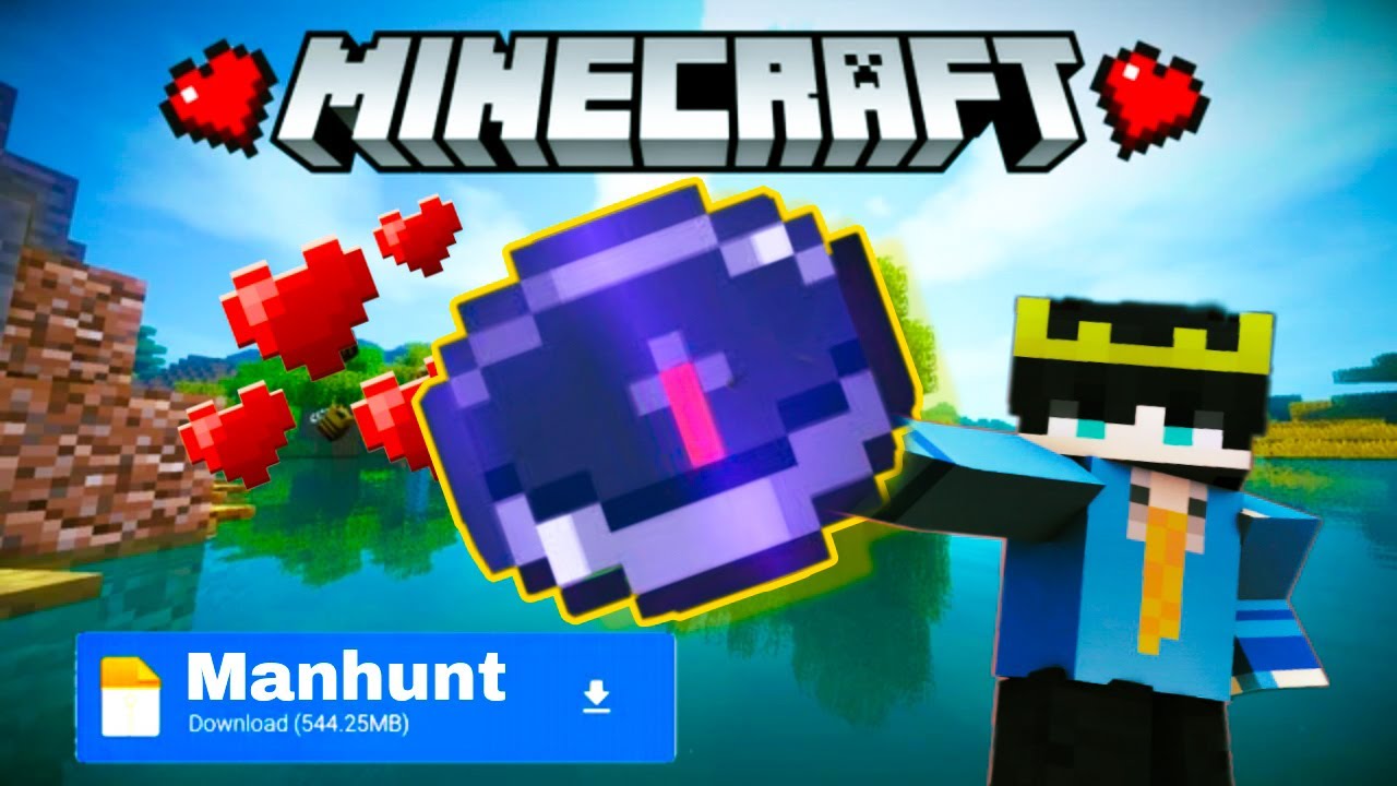 Minecraft Manhunt compass mod 1.21+ || Download Compass mod 1.21.111