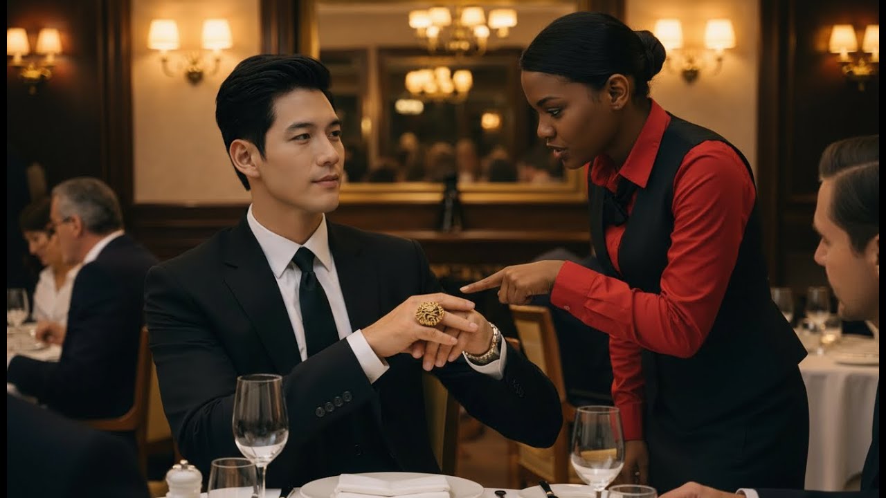 Black Waitress Pointed at Korean Mafia Boss's Ring, Sir My Mother Has One Too. His Face Turned Pale