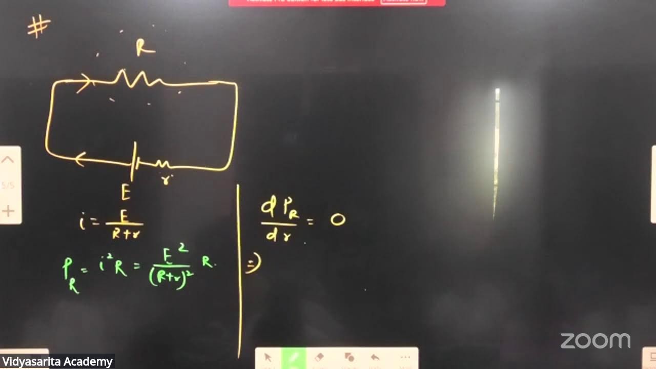 Current electricity L-10 | 12-03-25 | Suryaknt Sir | Physics 11th B2 JEE |  VSA