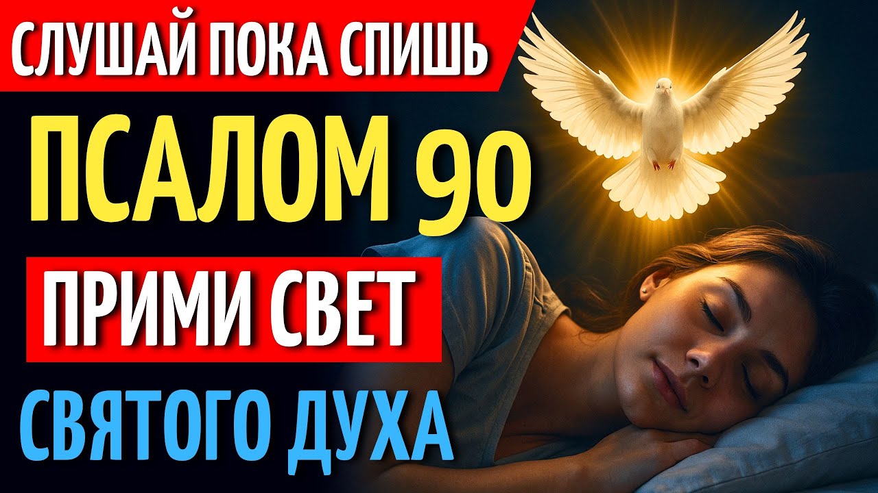 СЛУШАЙ ПСАЛОМ 90 | ПОКА СПИШЬ, ДУХ СВЯТОЙ СОЙДЁТ НА ТЕБЯ