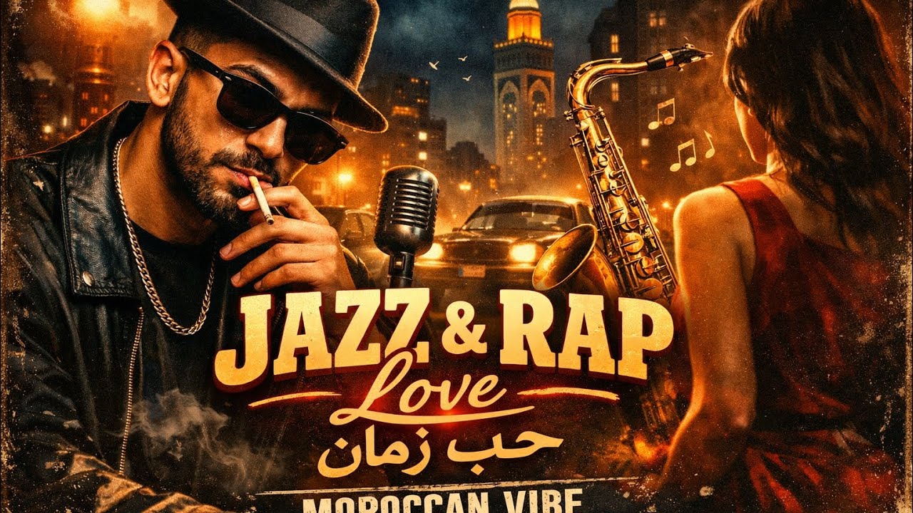 Moroccan Jazz Rap 🎷🔥 | حب زمان - Old School 90s Vibe