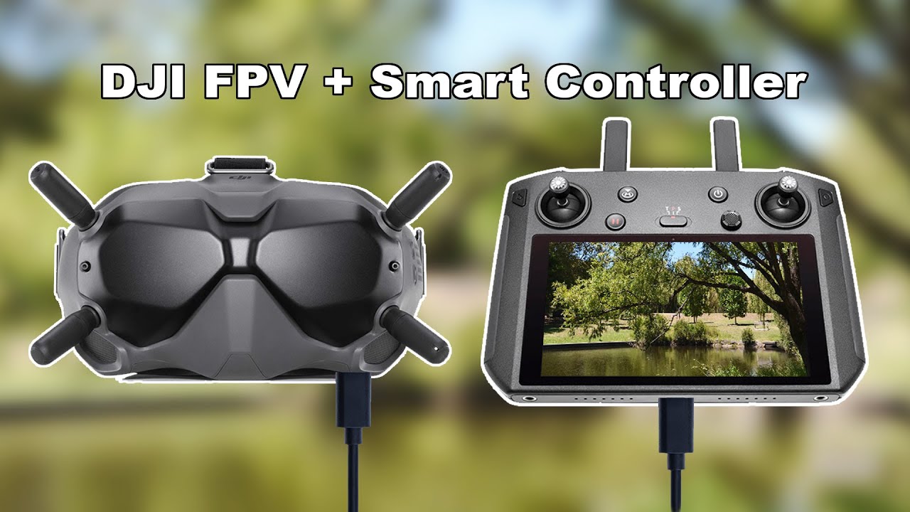 Просмотр DJI FPV с помощью Smart Controller — наконец-то монитор для просмотра/трансляции!!!