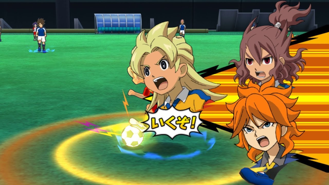 Inazuma Eleven GO Strikers 2013 Inazuma GO vs Inazuma Legend Japan Wii (Dolphin Emulator)