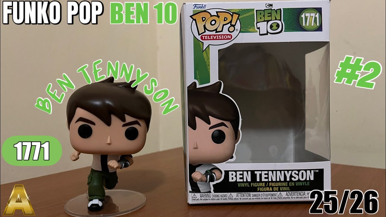 Funko Pop Ben 10 1771 25/26 | Ben Tennyson | Unboxing #002