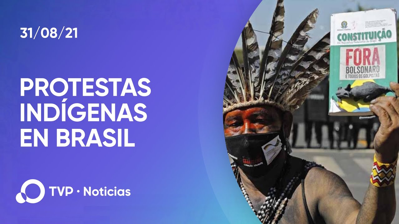 Protestas de pueblos indígenas en Brasil