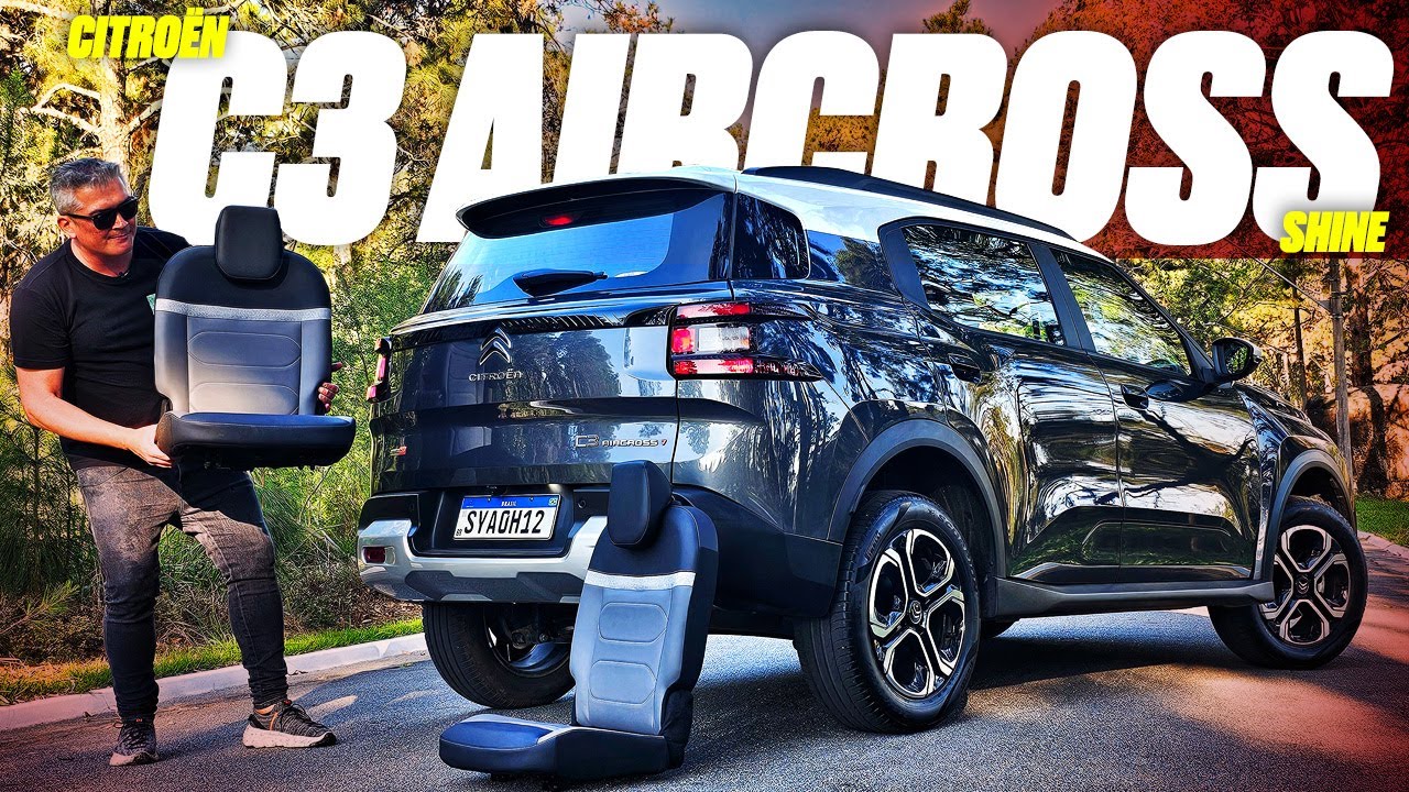 Citroën C3 Aircross - O 7 LUGARES MAIS BARATO DO BRASIL! COMO FUNCIONA? QUANTO CUSTA? VALE A PENA?