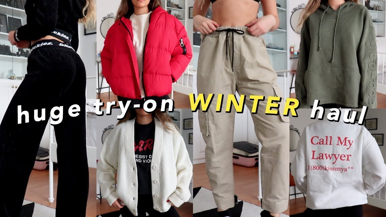 winter try-on clothing haul! 2019