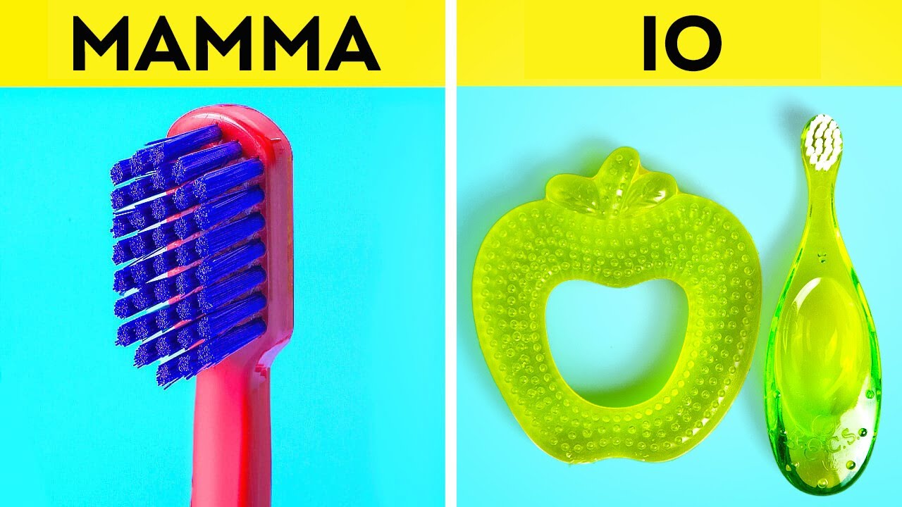 I MIGLIORI TRUCCHI PER GENITORI || Suggerimenti e trucchi per genitori intelligenti su 123 GO! GOLD