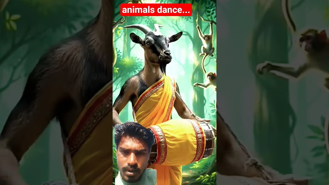 goat 🐐 animals dance video.. 