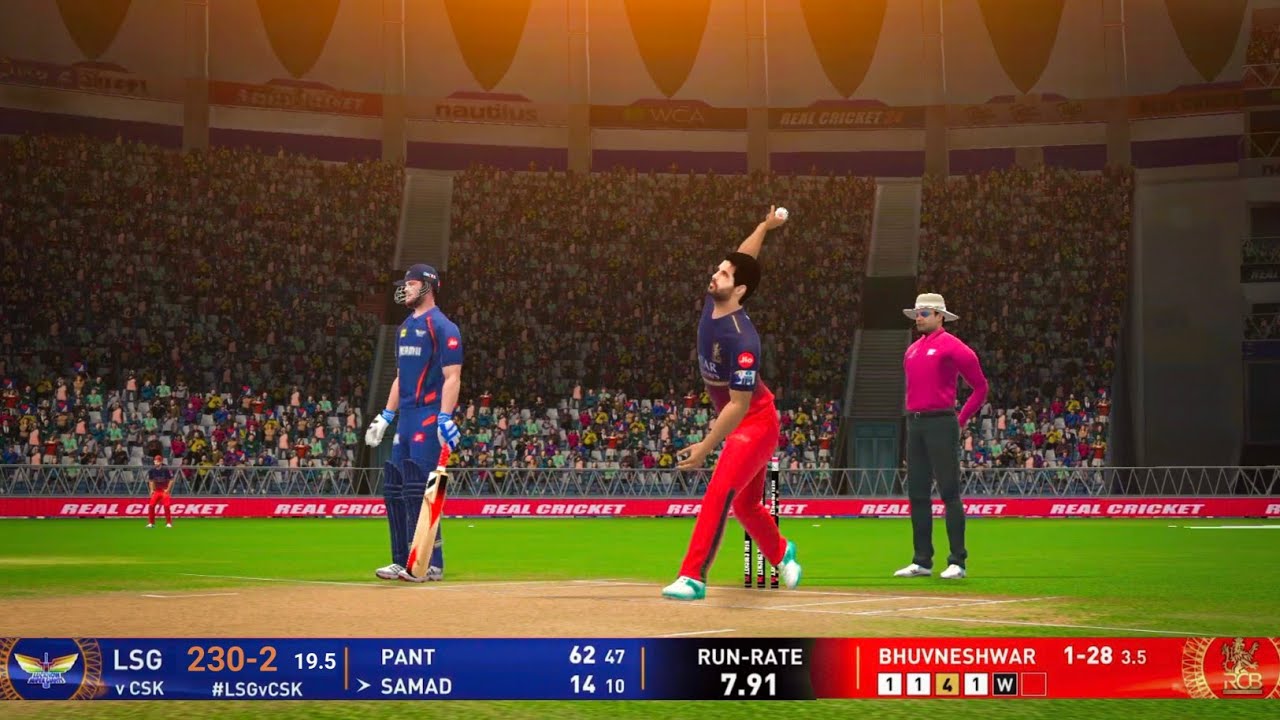 IPL 2025 in Quick Play Real Cricket 24 | LSG vs RCB | Match - 59 | RC24 &lrm;⁨@RealCricket
