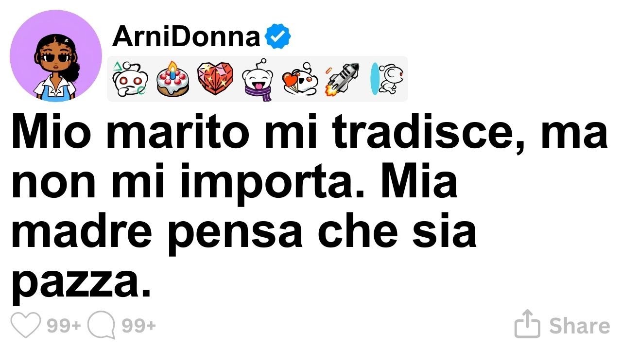 [STORIA COMPLETA] Mio marito mi tradisce, ma non mi importa. Mia madre pensa che sia pazza.