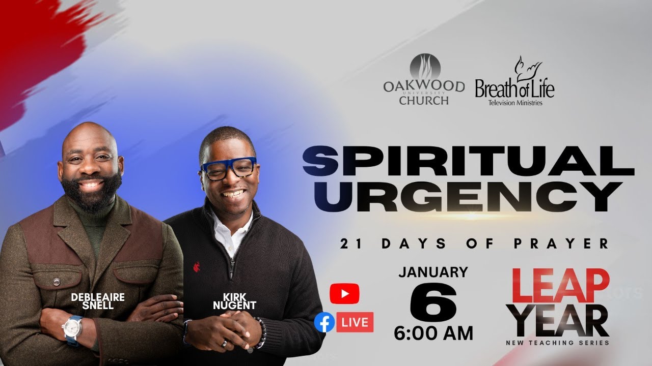 Spiritual Urgency | Leap Year 21 Days of Prayer