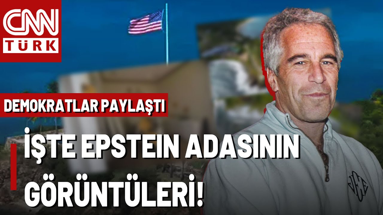 İşte Sır Gibi Saklanan Epstein Adası! Demokratlar Gizli Alanlara Ait G&ouml;r&uuml;nt&uuml;leri Paylaştı