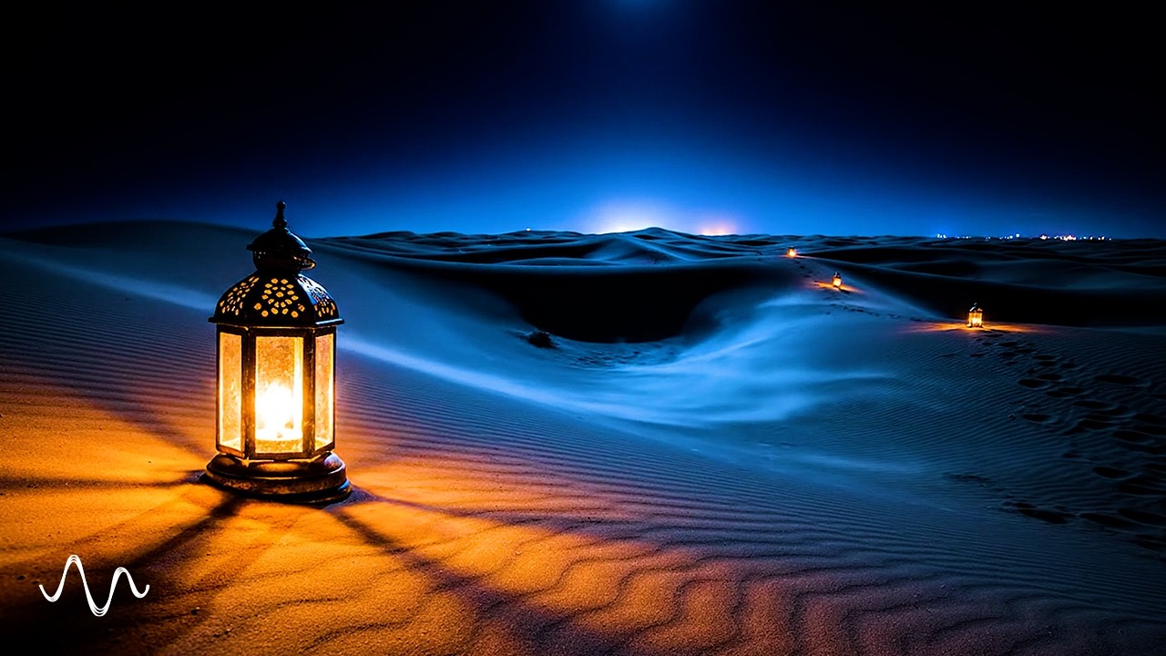 Midnight Lanterns in the Silent Desert 🌙 Deep Ambient for Sleep | 3 Hours