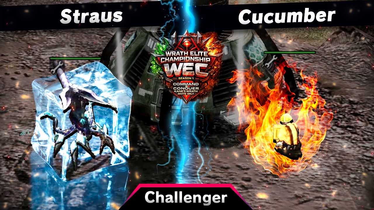 Kane's Wrath WEC S1 - Straus [R17] vs Cucumber [GDI] - Challenger League