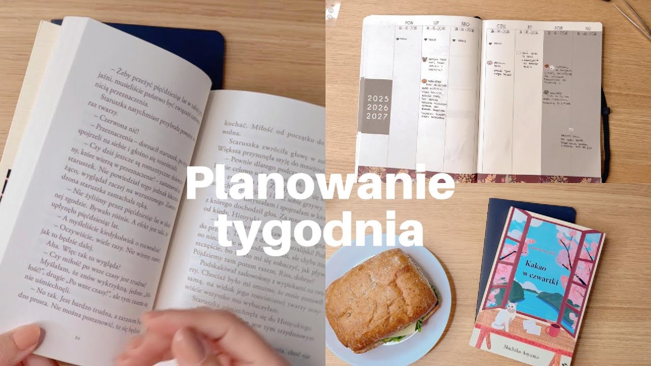 Zaczynam sw&oacute;j codziennik w notatniku Moleskine Cahiers | Planowanie tygodnia [5]