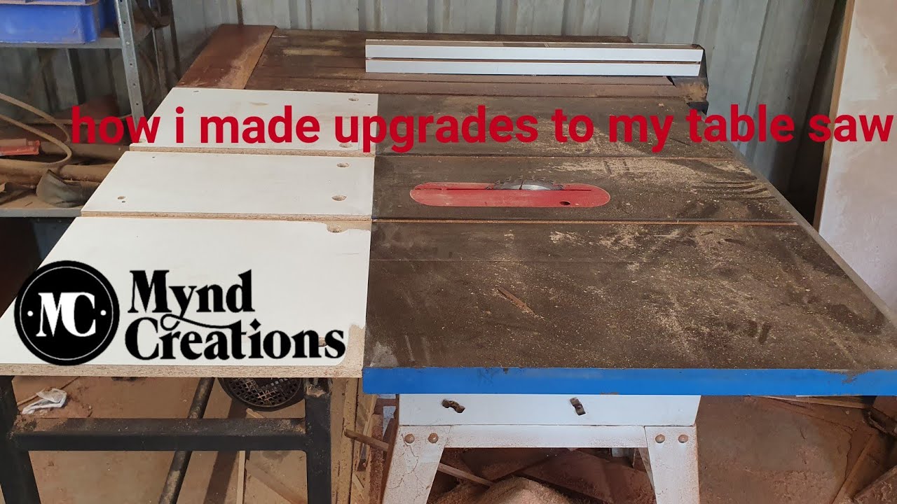 how i made upgrades to my table saw  #nosmallcreator #woodworking