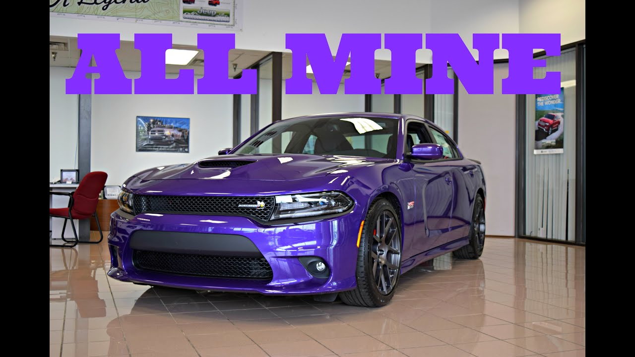 Buying my 2016 Dodge Charger Scat Pack Plum Crazy Purple 6.4L