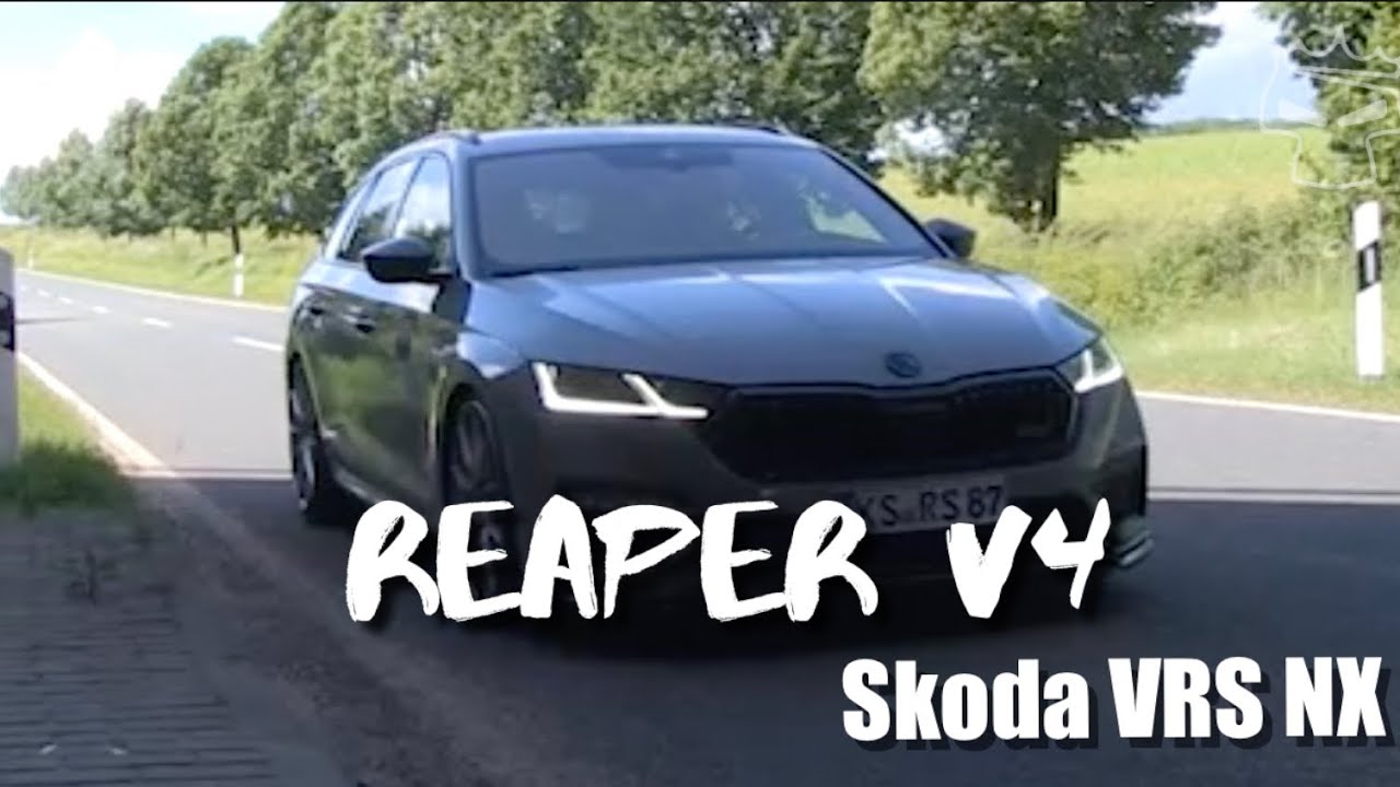 ☠️ REAPER V4 Skoda Octavia VRS NX II ⚙️ DTH Exhaust Build