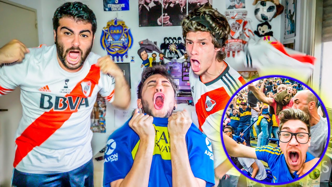 Boca vs River | FINAL IDA Copa Libertadores 2018 | Reacciones de Amigos