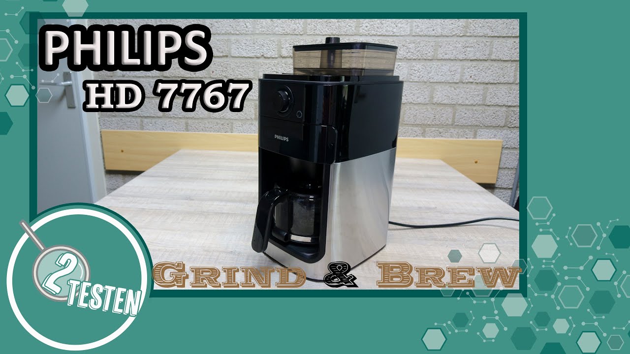 Philips HD 7767 Grind & Brew | Test, Reinigung des Mahlwerks, Tipps & Funktion | 2testen deutsch