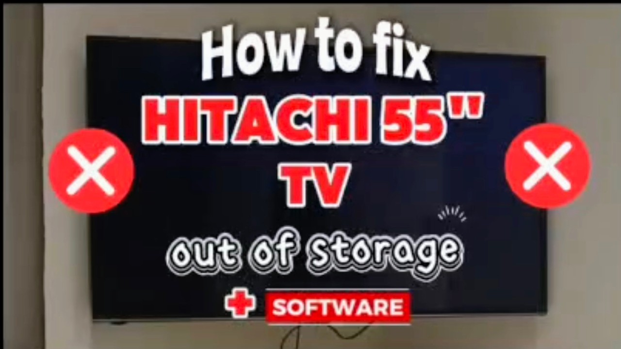 Hitachi TV Out of Storage Fix ● Software reinstallation Guide (Boot Loop Fix) ● @VlatkoWorkshop 
