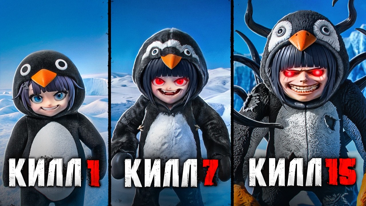 With Every Kill I Become a New GUGU GAGA PENGUIN in Garry's Mod