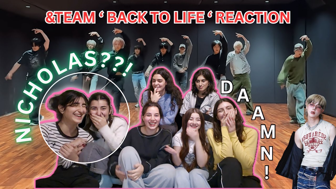 KPOP COVER GROUP REACTS TO &TEAM - BACK TO LIFE (Dance practice ver.) | 