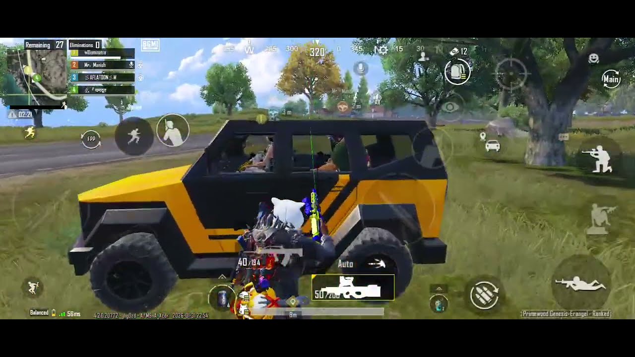 Renk push bgmi🤬🤬#fun #pubgmobile #renkpush #like 