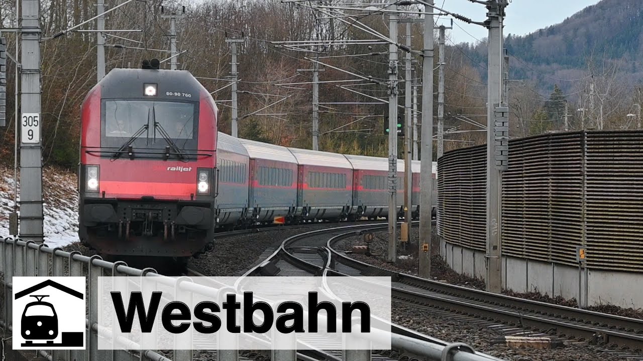 Bahnbetrieb in Hallwang-Elixhausen + Salzburg Kasern