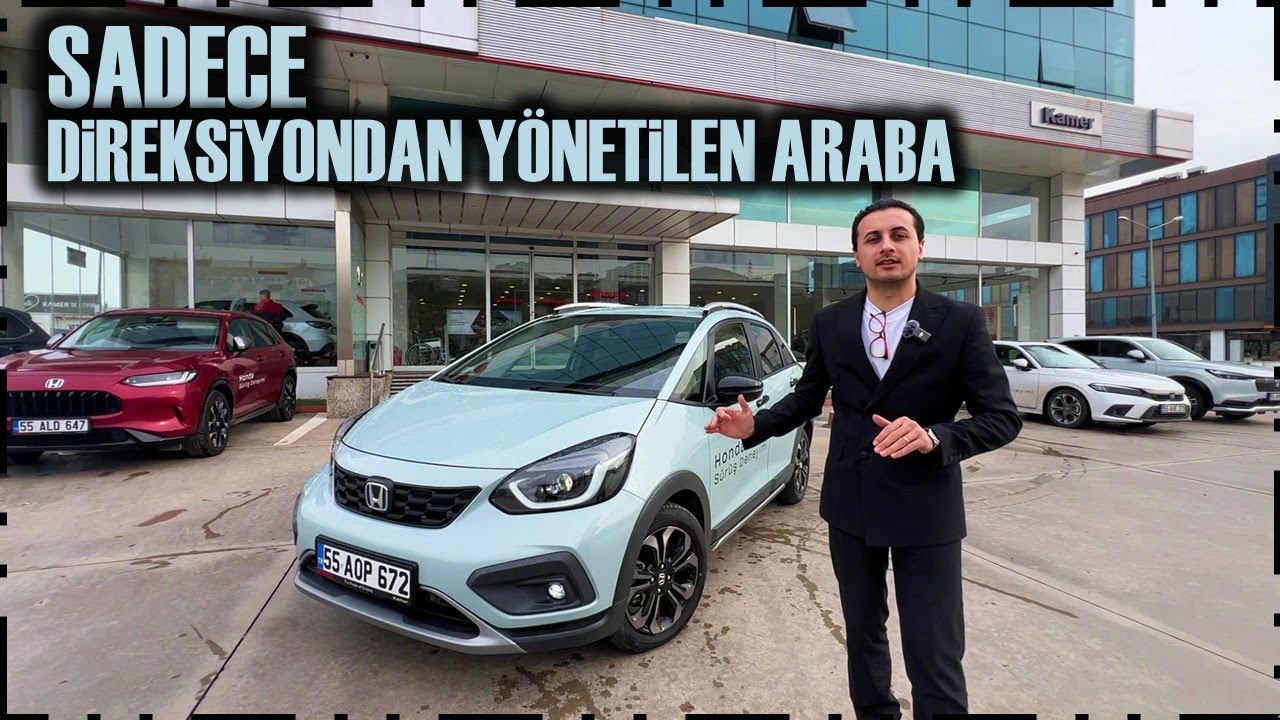 ПОЛУАВТОНОМНОЕ ВОЖДЕНИЕ В АКТИВНОМ ДВИЖЕНИИ | HONDA JAZZ 2024