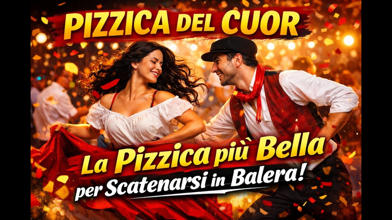 PIZZICA DEL CUOR – La Pizzica più Bella per Scatenarsi in Balera!