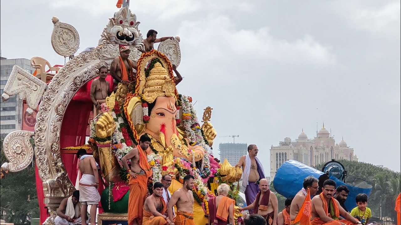 G. S. B. Seva Mandal Ganpati Visarjan 2025 | Mumbai Ganpati Visarjan 2025 | Mumbai Attractions